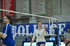 VB vs MHC  Wheaton Women's Volleyball vs Mount Holyoke College. - Photo by Keith Nordstrom : Wheaton, Volleyball, VB